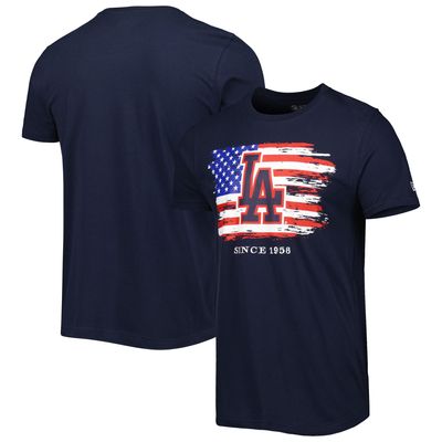 New Era Dodgers 4th of July Jersey T-Shirt - Men's