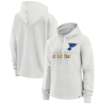 Fanatics Blues True Classics Legacy Quarter-Zip Hoodie - Women's