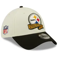 Steelers New Era 39THIRTY Crucial Catch Player Sideline Hat - L/XL