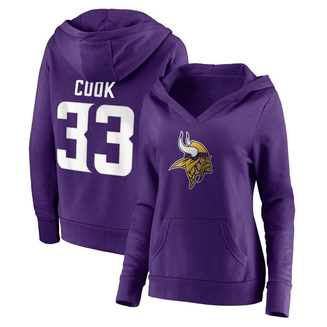 Fanatics Vikings Iconic Color Block Pullover Hoodie - Men's