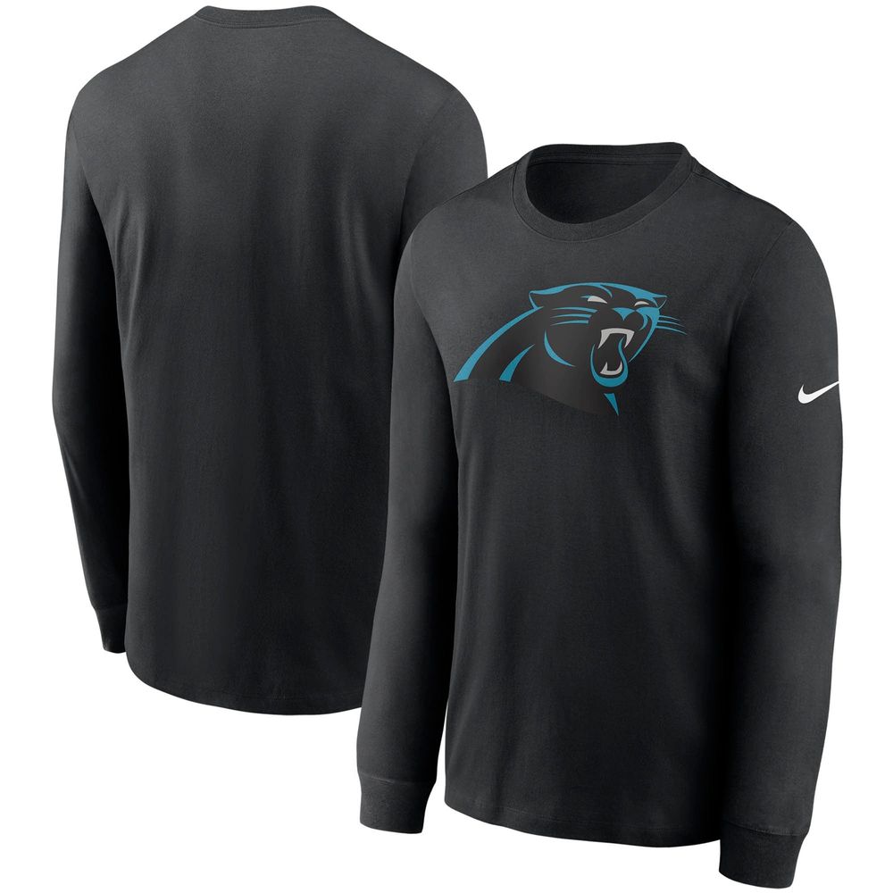 Nike Panthers Primary Logo Long Sleeve T-Shirt - Men's