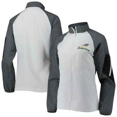 Dunbrooke Dolphins Hurricane Raglan Full-Zip Windbreaker - Women's