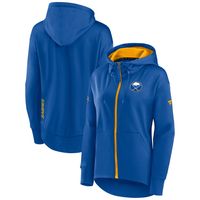 Fanatics Sabres Authentic Pro Rink Full-Zip Hoodie - Women's