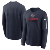 Nike Texans Team Slogan Long Sleeve T-Shirt - Men's