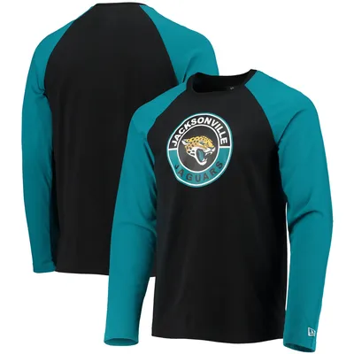 New Era Jaguars League Raglan Long Sleeve T-Shirt - Men's