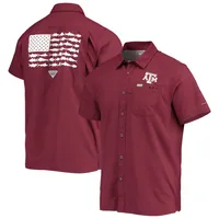 Columbia Texas A&M Slack Tide Camp Button-Up Shirt - Men's