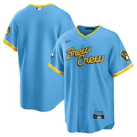 Nike Brewers 2022 City Connect Replica Team Jersey - Men's