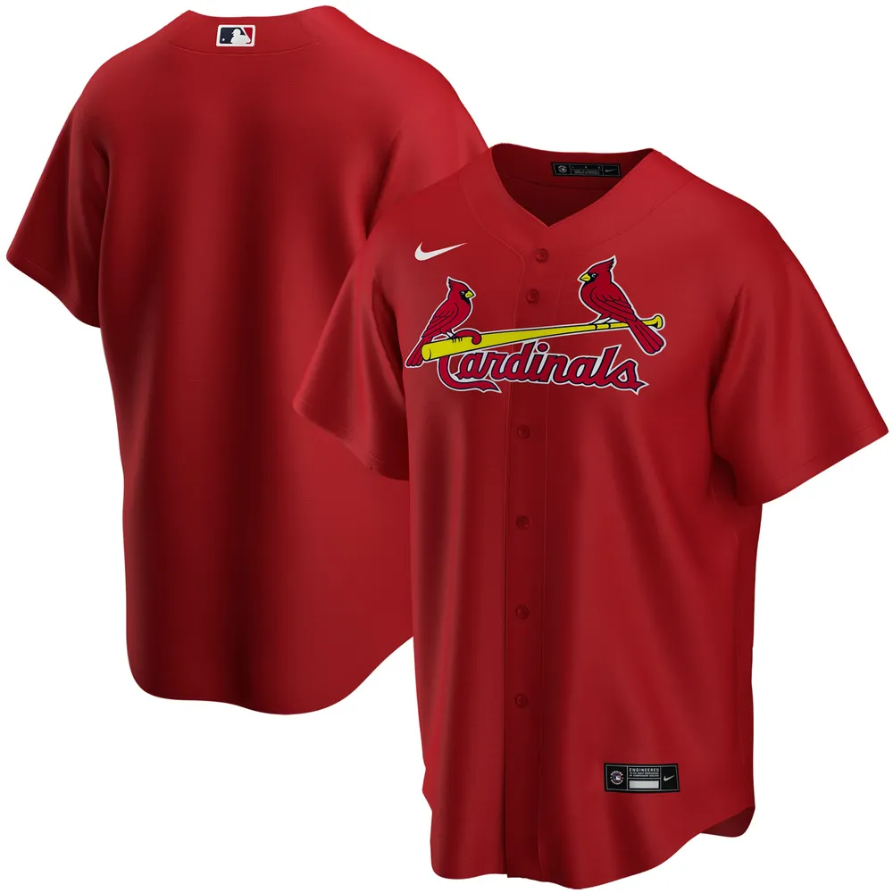 Men's Nike Light Blue St. Louis Cardinals Alternate Replica Team Jersey Size: Small