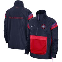 Nike 76ers Half-Zip Courtside Track Jacket - Women's