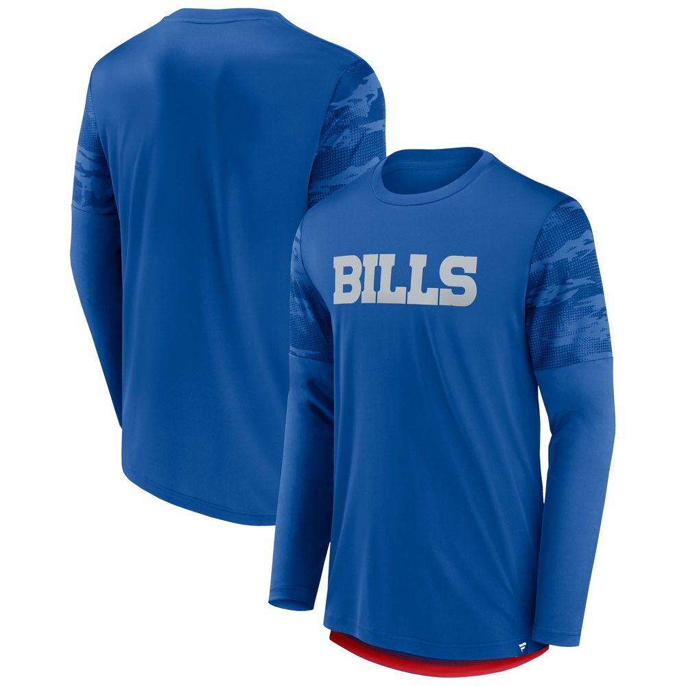 Fanatics Bills Square Off Long Sleeve T-Shirt - Men's