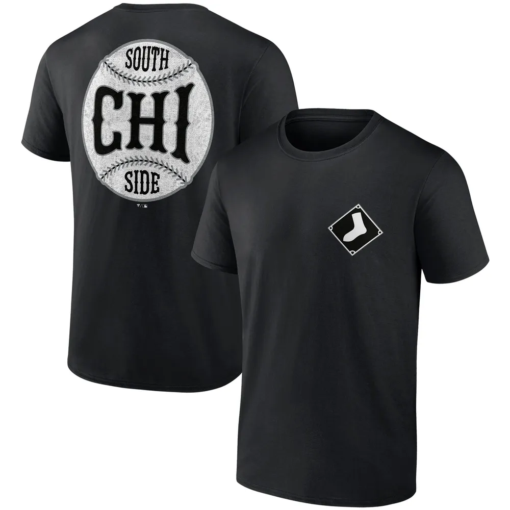 Fanatics Men's Black Chicago White Sox South Siders Hometown Collection T-Shirt