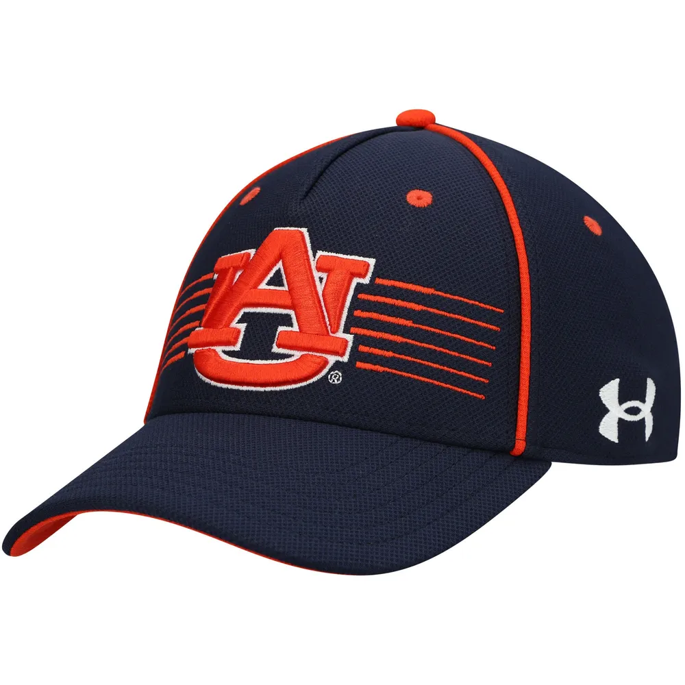 Under Armour Auburn Iso-Chill Blitzing Accent Flex Hat - Men's