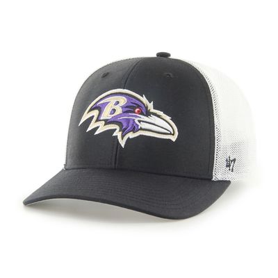 47 Brand Ravens Trophy Trucker Flex Hat - Men's