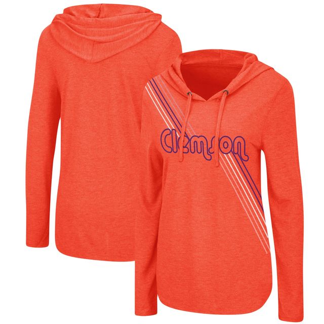 Colosseum Clemson Bernadette Hoodie Long Sleeve T-Shirt - Women's