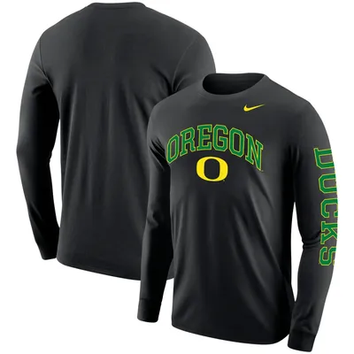 Nike Oregon Arch & Logo Two-Hit Long Sleeve T-Shirt - Men's