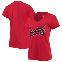 47 Brand Capitals Script Sweep Ultra Rival V-Neck T-Shirt - Women's