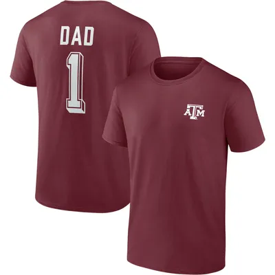 Fanatics Texas A&M Team #1 Dad T-Shirt - Men's