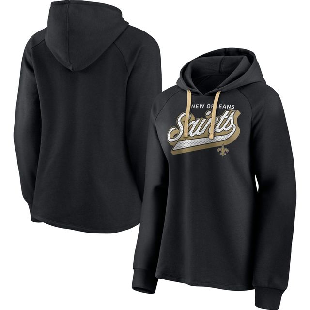 Fanatics Saints First Contact Raglan Pullover Hoodie - Women's