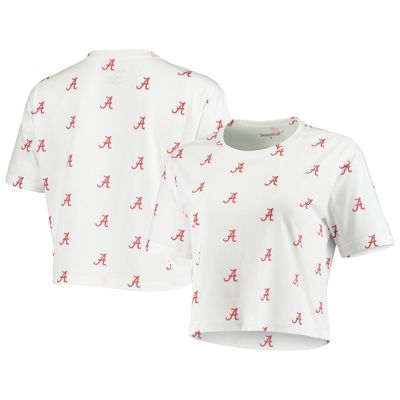 Boxercraft Alabama Cropped Allover Print T-Shirt - Women's