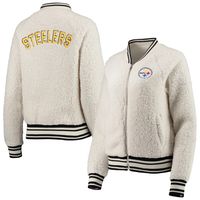 New Era Steelers Sherpa Full-Zip Jacket - Women's