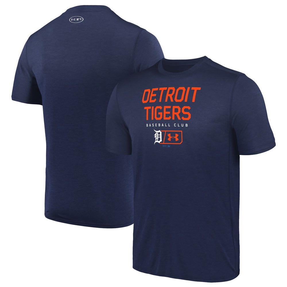 Men's Nike Gray Detroit Tigers Large Logo Legend Performance T-Shirt