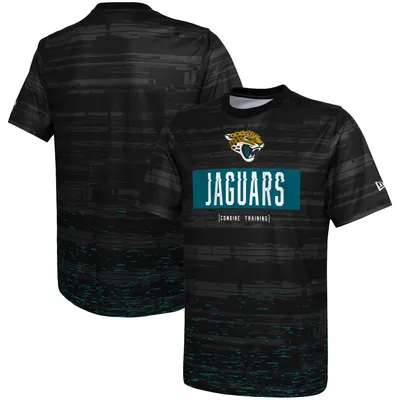 New Era Jaguars Combine Authentic Sweep T-Shirt - Men's