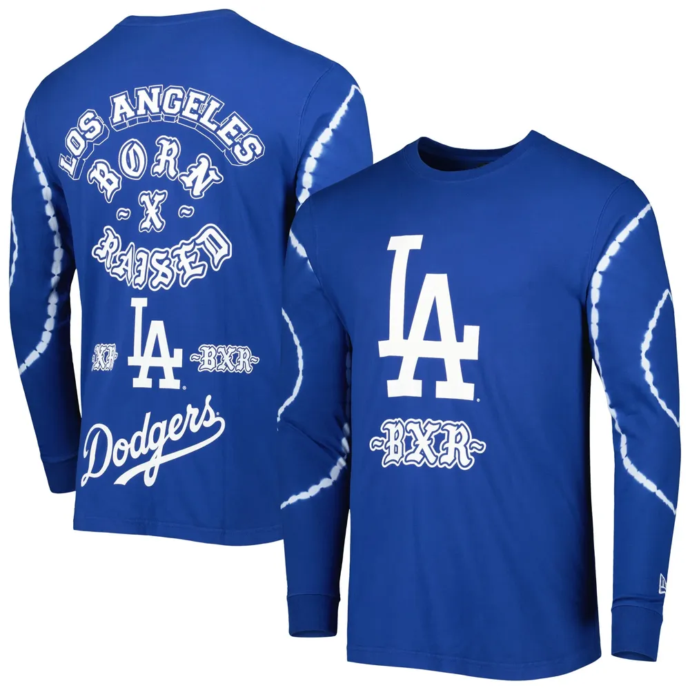 New Era Born x Raised Dodgers Heavy Tie-Dye Long Sleeve T-Shirt