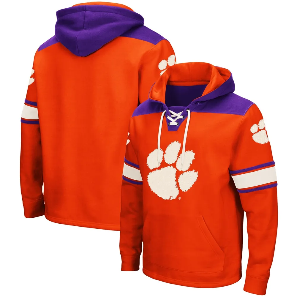 Colosseum Clemson 2.0 Lace-Up Hoodie - Men's