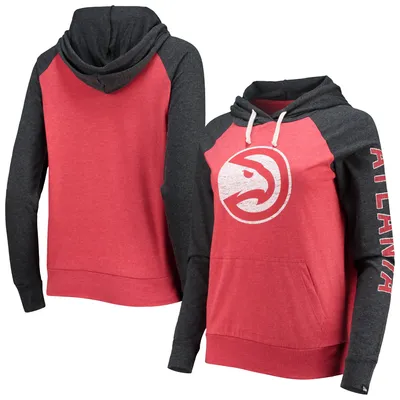 New Era Hawks Raglan Pullover Hoodie - Women's