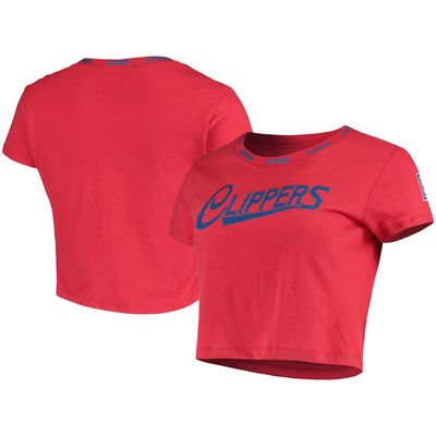 New Era Clippers Jersey Cropped T-Shirt - Women's