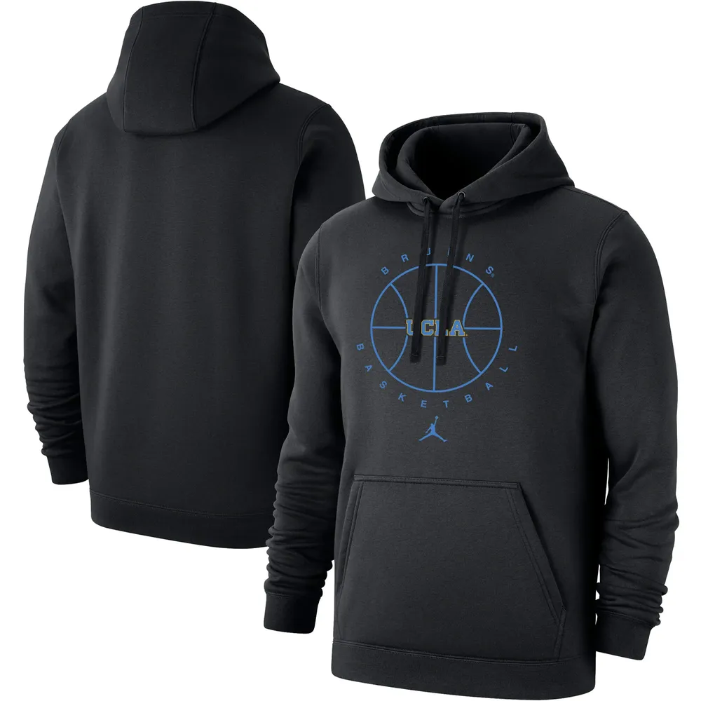 Jordan UCLA Basketball Icon Club Fleece Pullover Hoodie - Men's