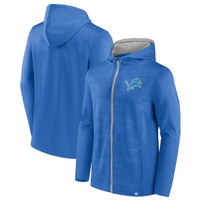 Nike Youth Nike Blue/Gray Detroit Lions Performance - Pullover Hoodie