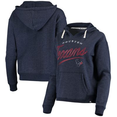 47 Brand Texans Cross Script Emerson Hoodie - Women's