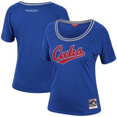 Mitchell & Ness Cubs Slouchy T-Shirt - Women's