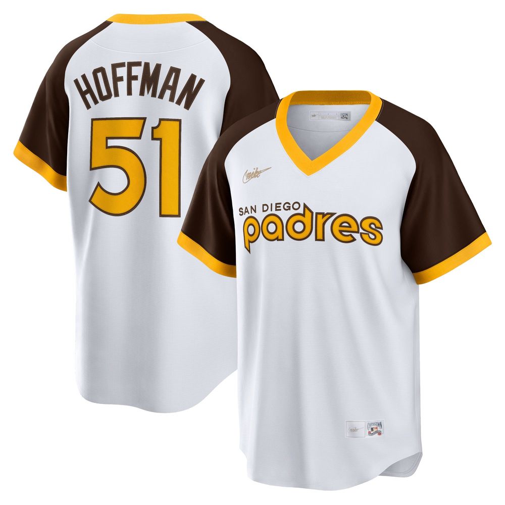 Nike Padres Home Cooperstown Collection Jersey - Men's