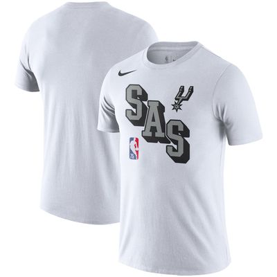 Nike Spurs Courtside Performance Block T-Shirt - Men's
