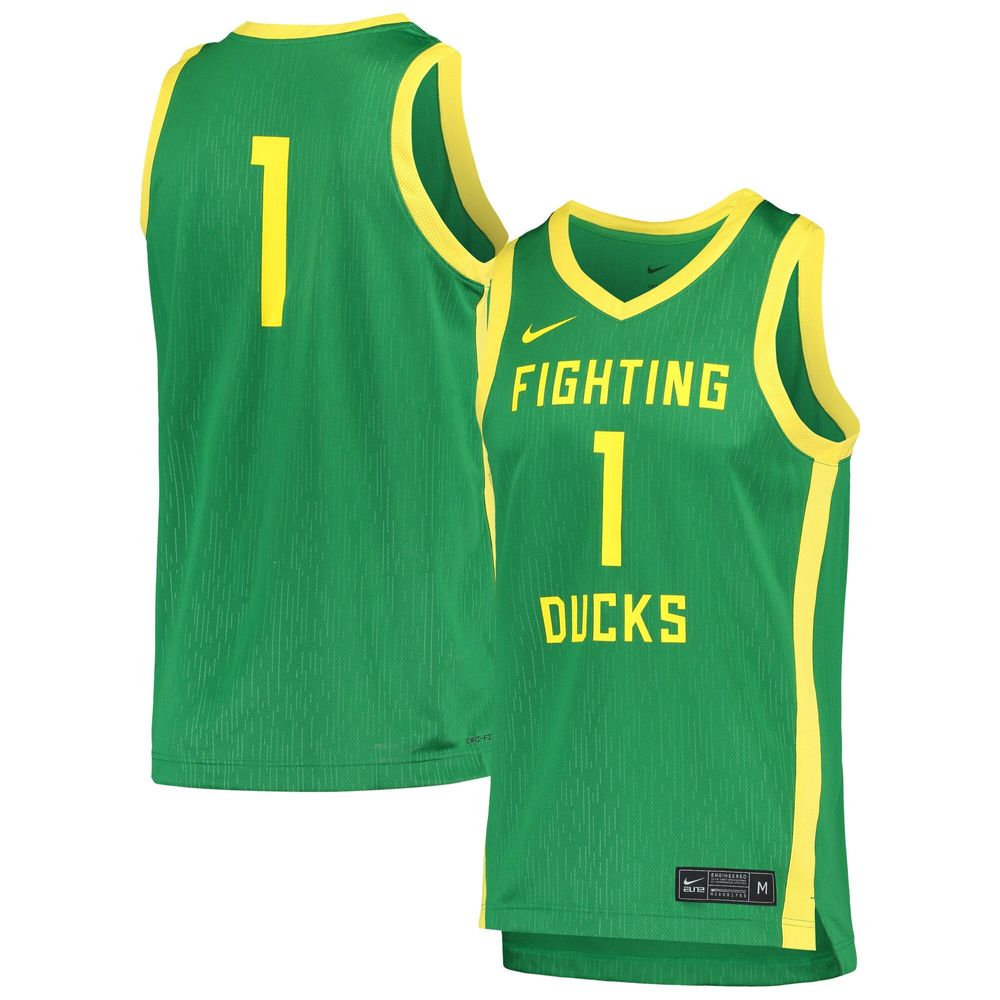 Nike Oregon #1 Replica Basketball Jersey - Men's