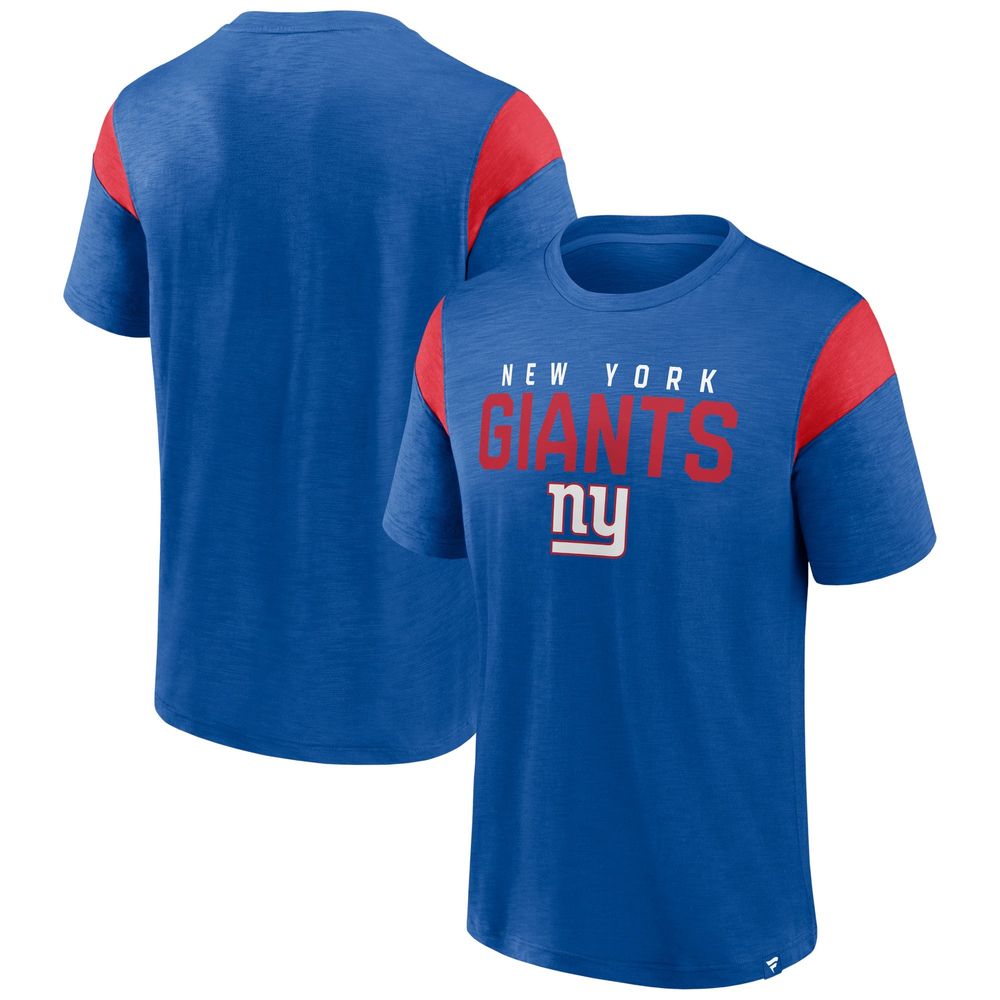 Men's NFL x Darius Rucker Collection by Fanatics Heather Gray New York Giants Henley Long Sleeve T-Shirt Size: Small