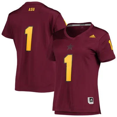 adidas Arizona State #1 Replica Football Jersey - Women's