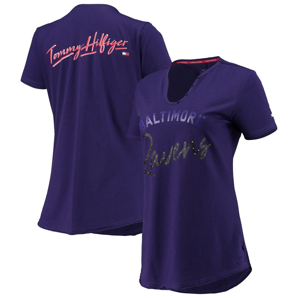 Tommy Hilfiger Ravens Riley V-Neck T-Shirt - Women's