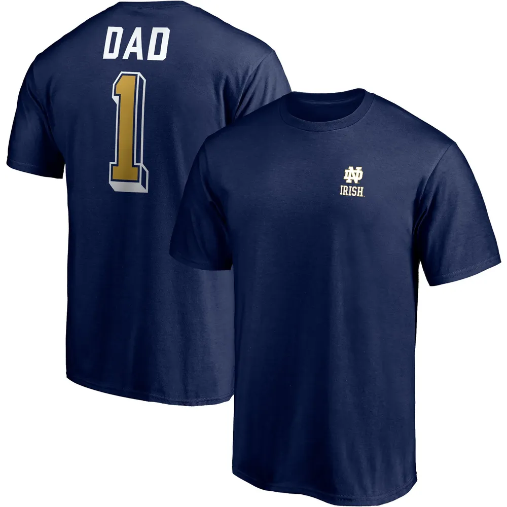 Fanatics Notre Dame Team #1 Dad T-Shirt - Men's