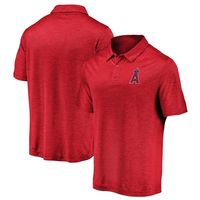 Fanatics Angels Iconic Striated Primary Logo Polo - Men's