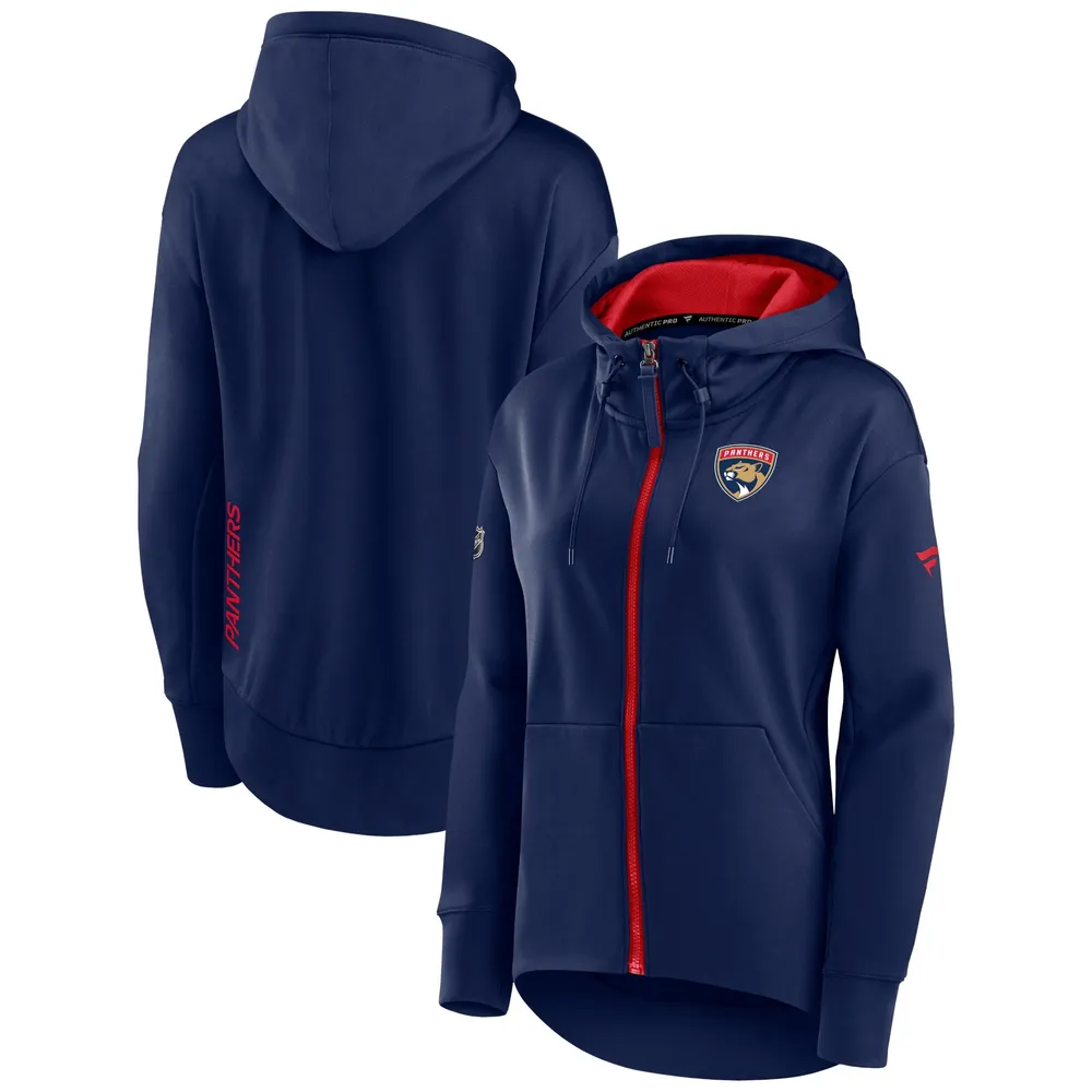 Fanatics Panthers Authentic Pro Rink Full-Zip Hoodie - Women's