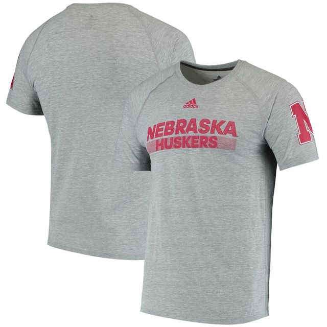 adidas Nebraska Sideline Lined Up Raglan T-Shirt - Men's