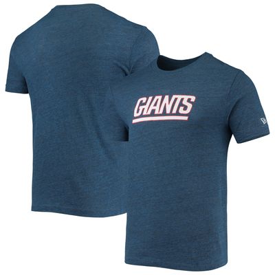 New Era Giants Alternative Logo Tri-Blend T-Shirt - Men's