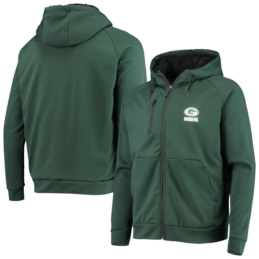 Dunbrooke Packers Shag Full-Zip Raglan Hoodie - Men's