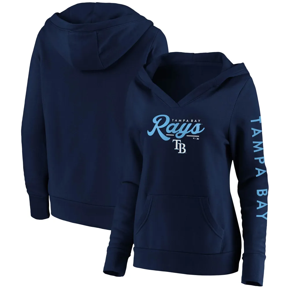 Fanatics Rays Core High Class Crossover Pullover Hoodie - Women's