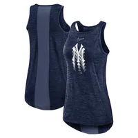 Nike Yankees Logo Fade High Neck Tank Top - Women's