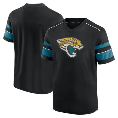 Fanatics Jaguars Textured Hashmark V-Neck T-Shirt - Men's