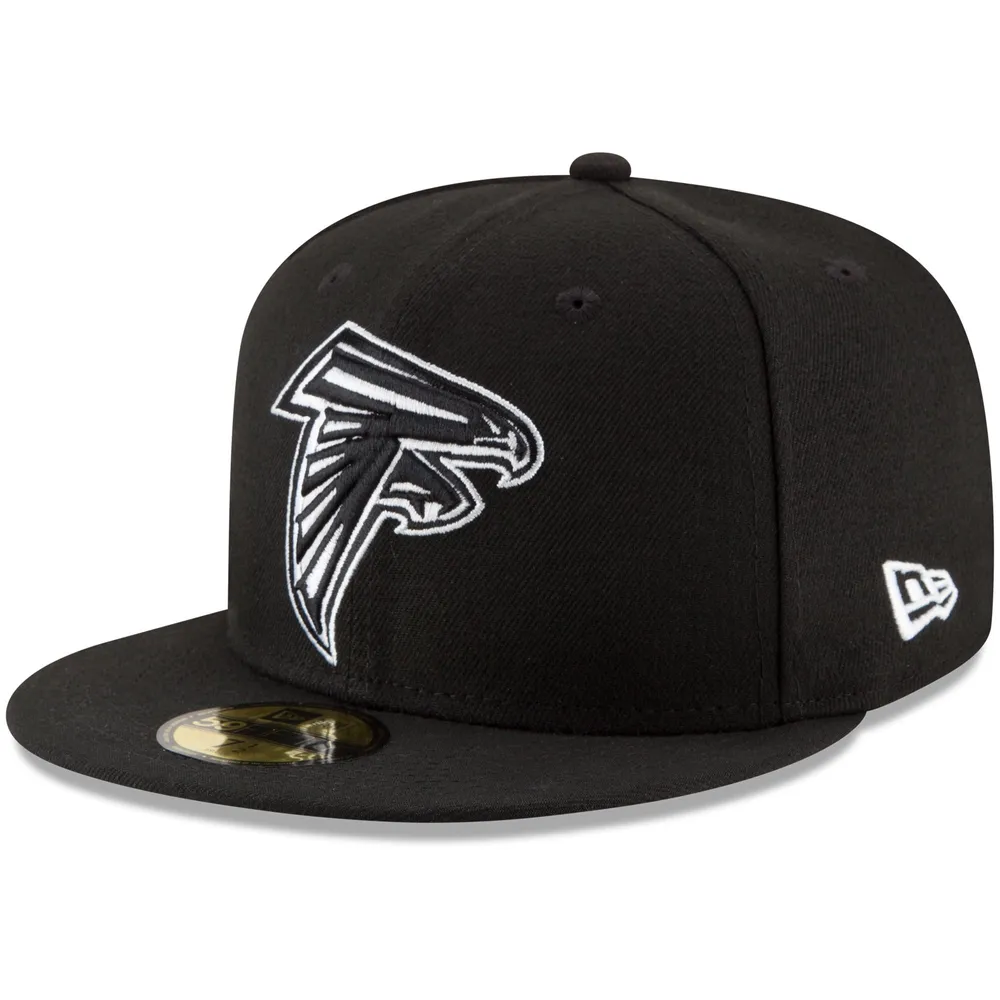 Men's New Era Atlanta Falcons White on White 59FIFTY Fitted Hat